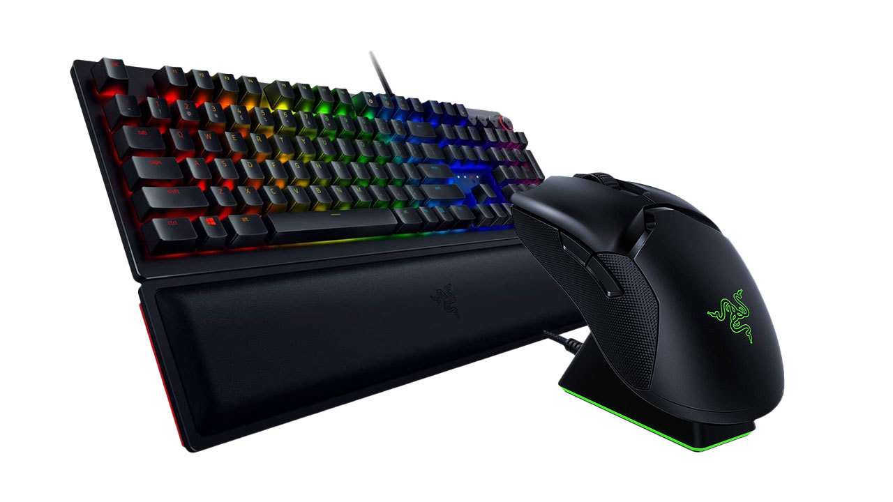 Gaming keyboard and mouse