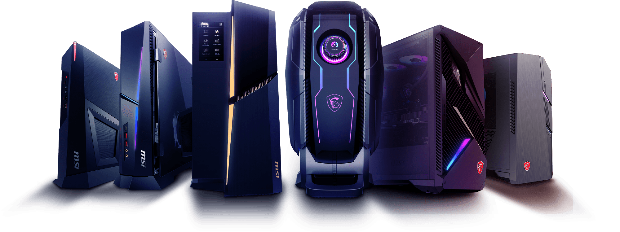 Gaming desktop computers